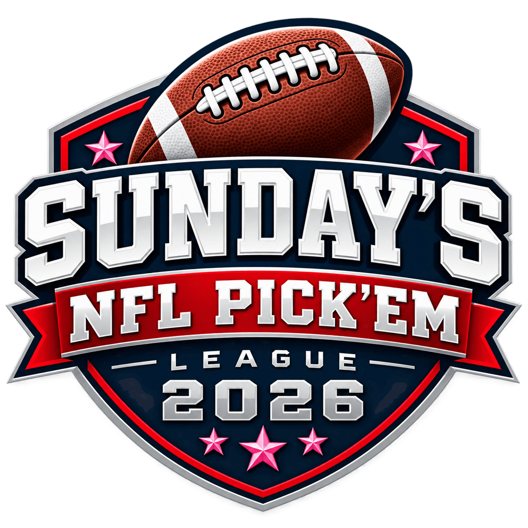 Sunday's NFL Pick'em League 2026